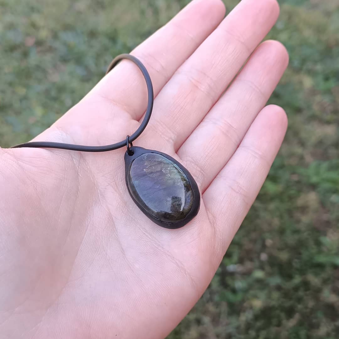 Labradorite necklace