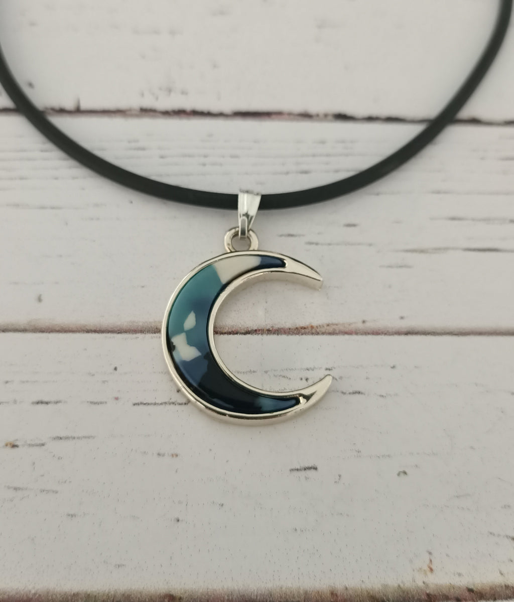 Crescent moon necklace