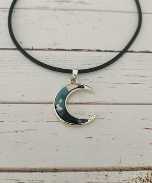 Crescent moon necklace