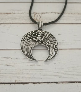 Raven necklace