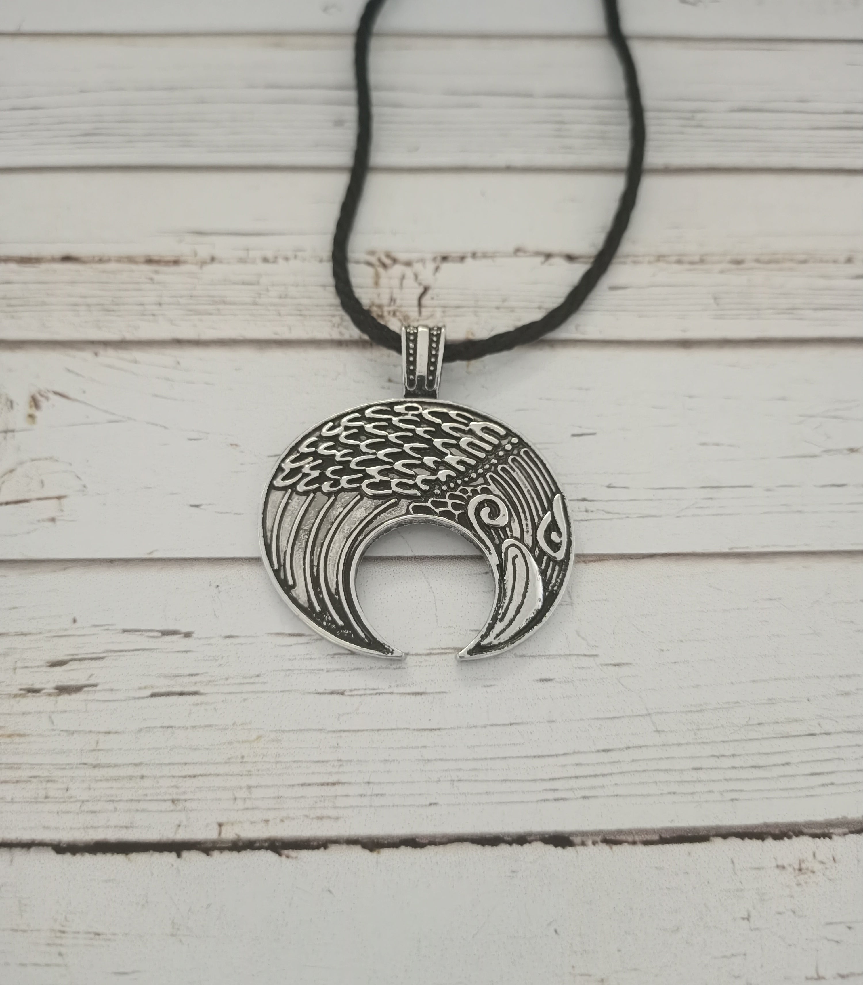 Raven necklace