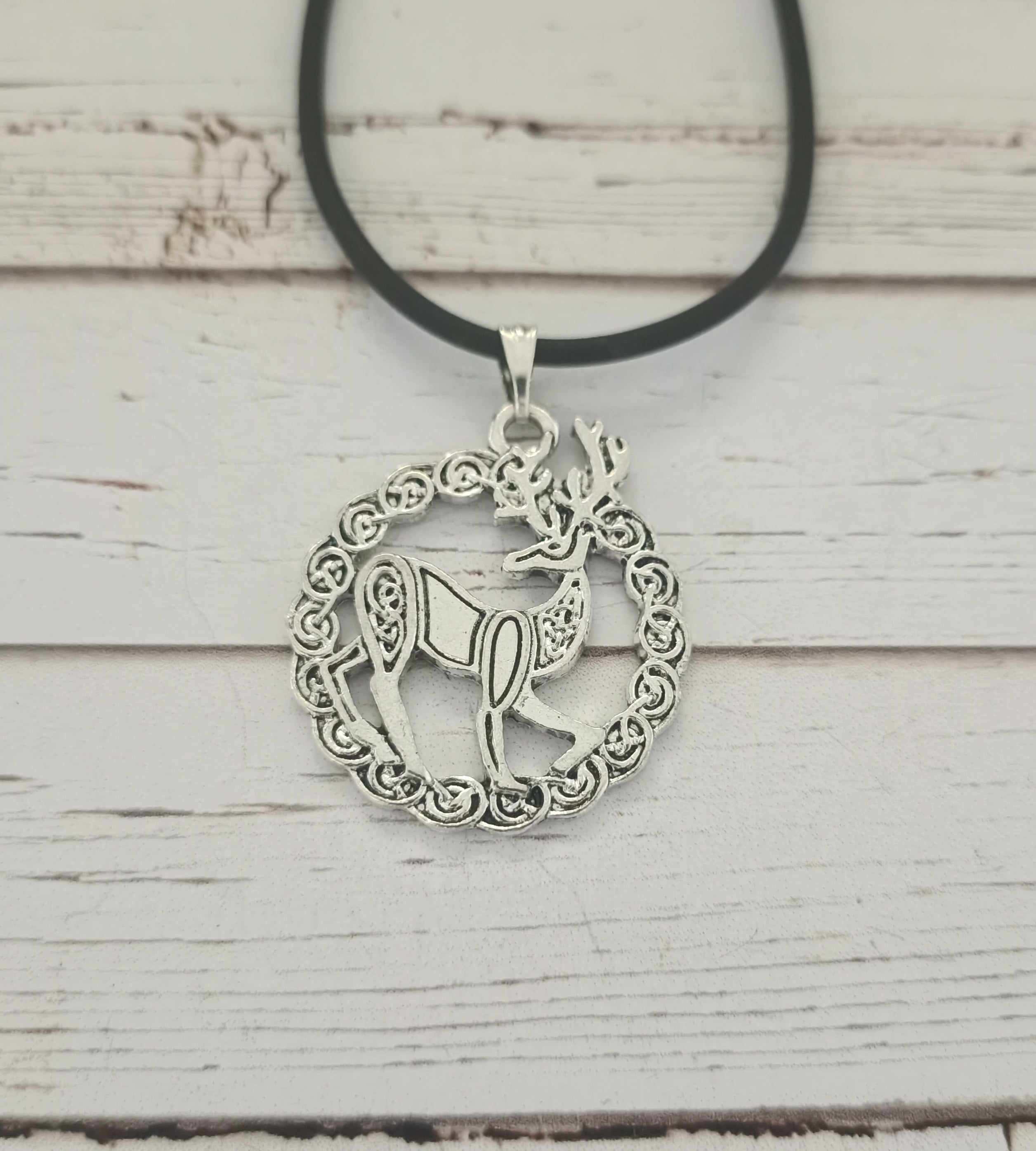 Deer necklace