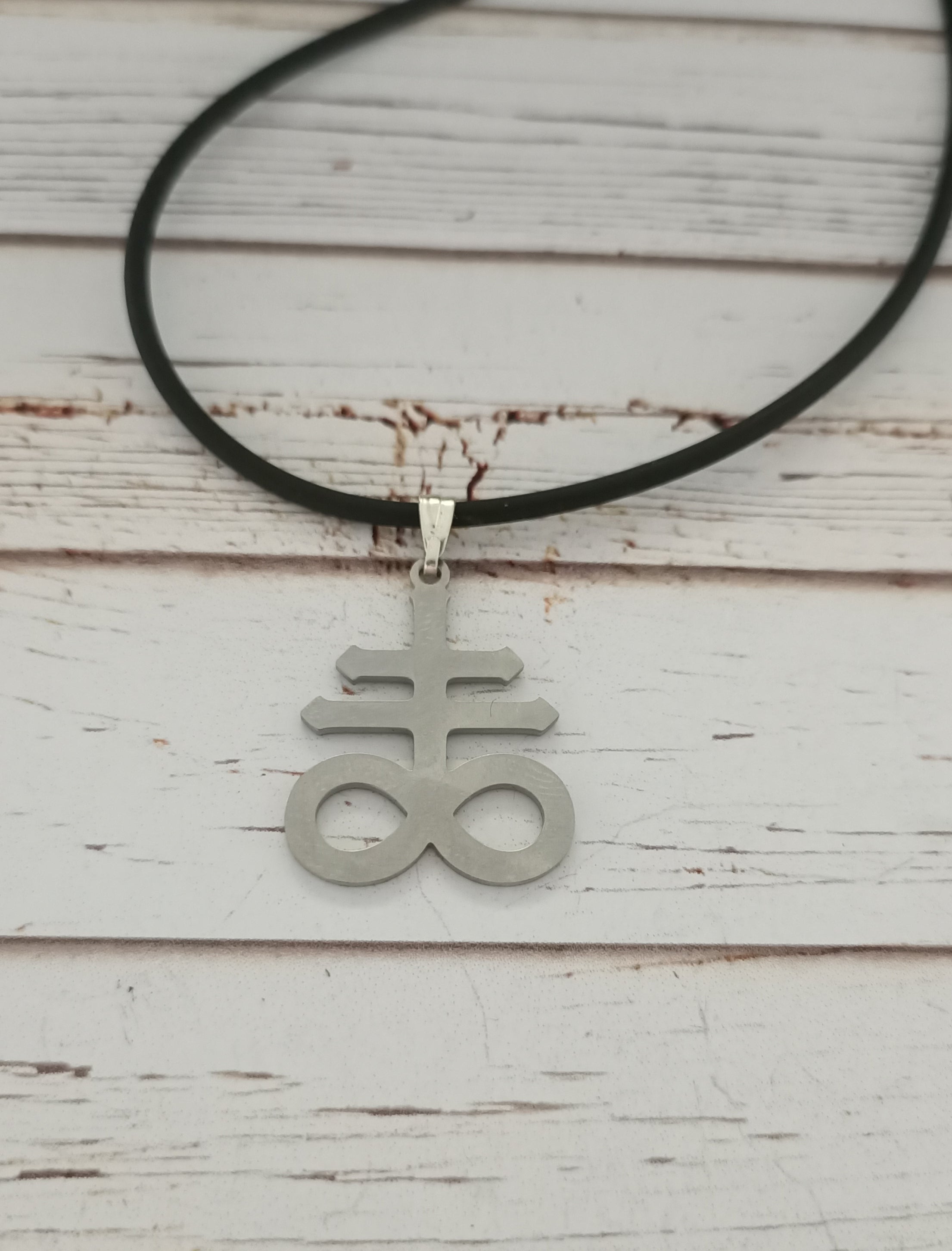 Leviathan cross necklace