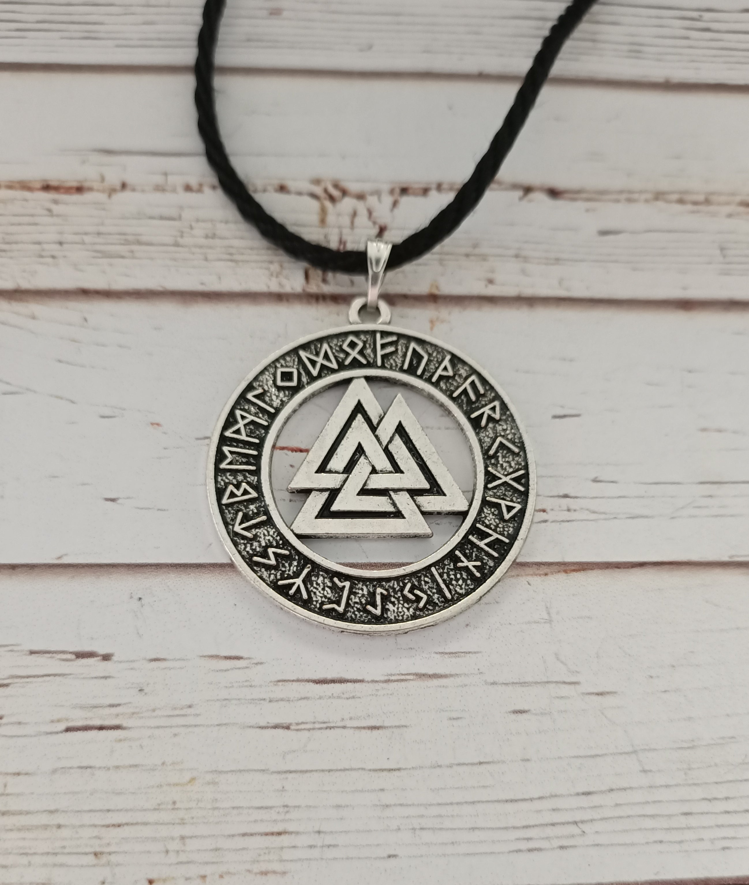 Valknut necklace