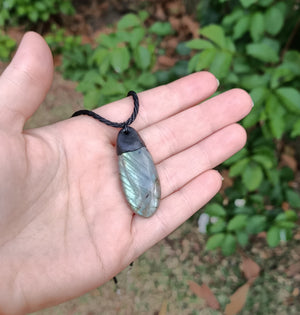 Labradorite necklace