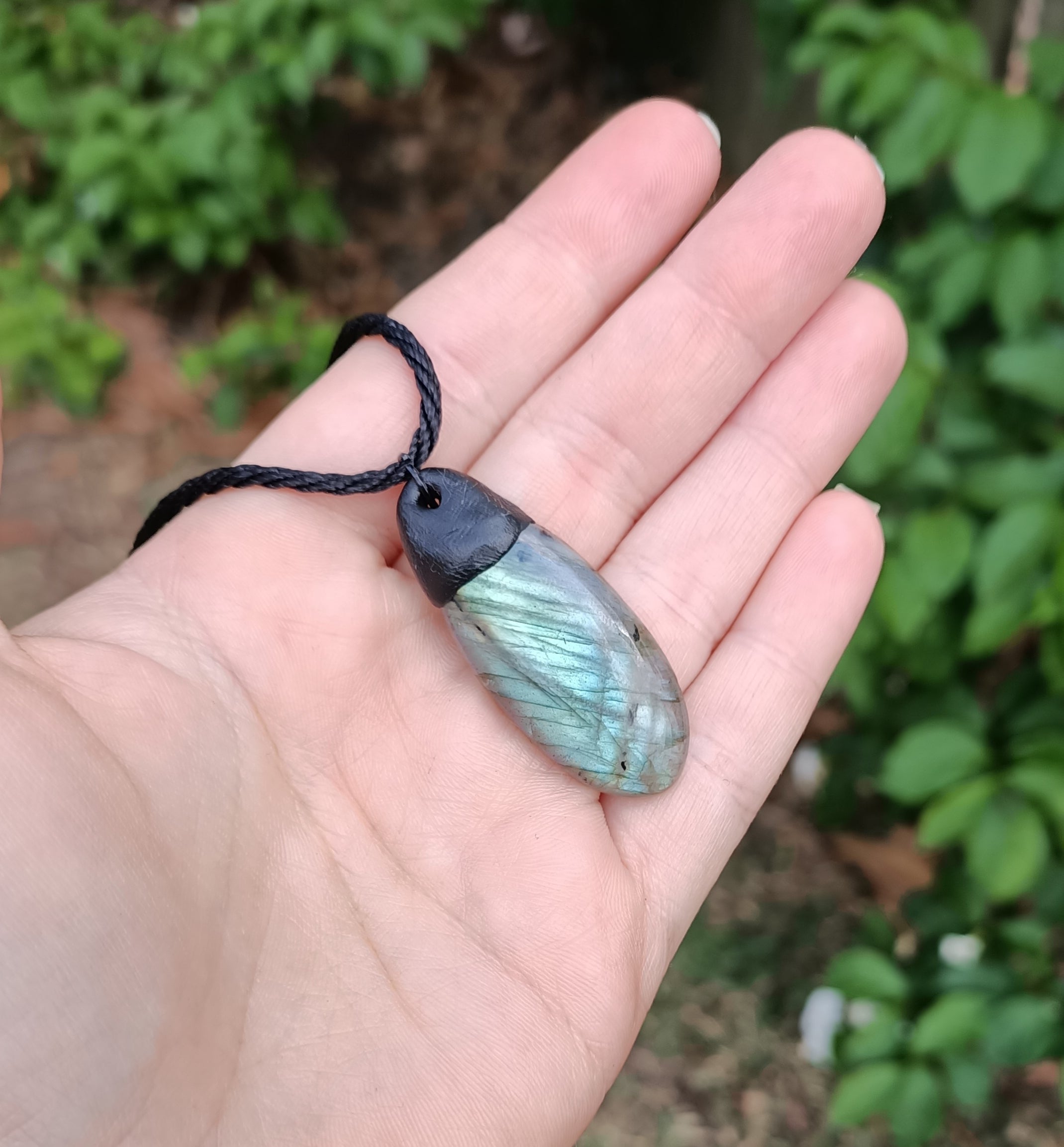 Labradorite necklace