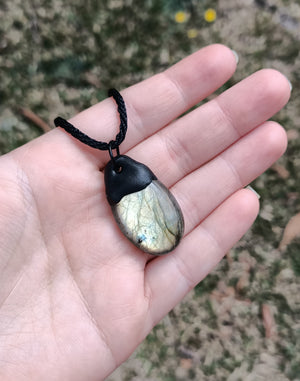 Labradorite necklace