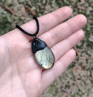 Labradorite necklace