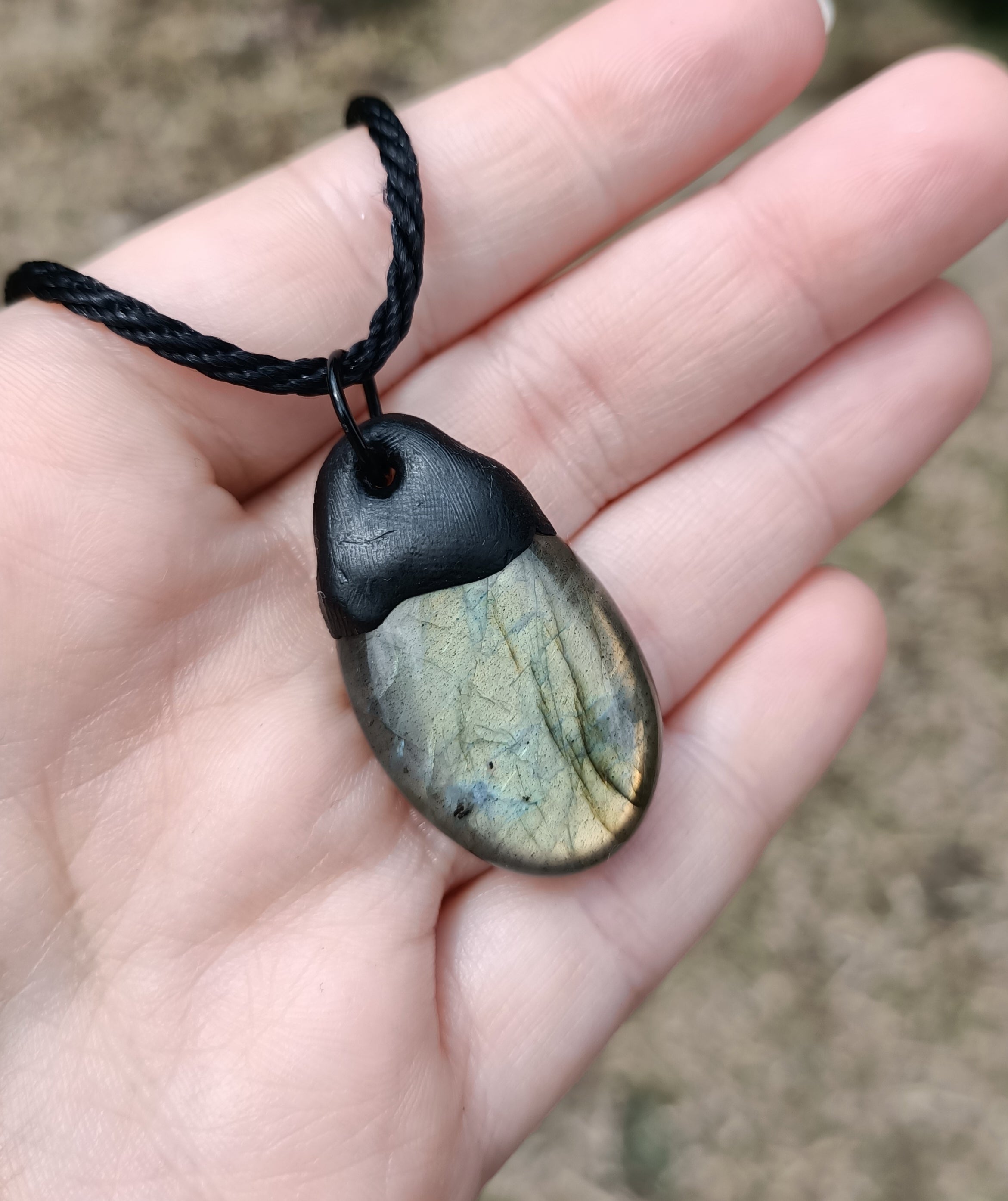 Labradorite necklace