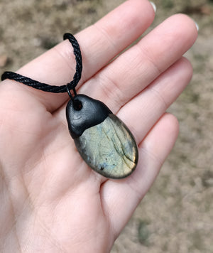 Labradorite necklace