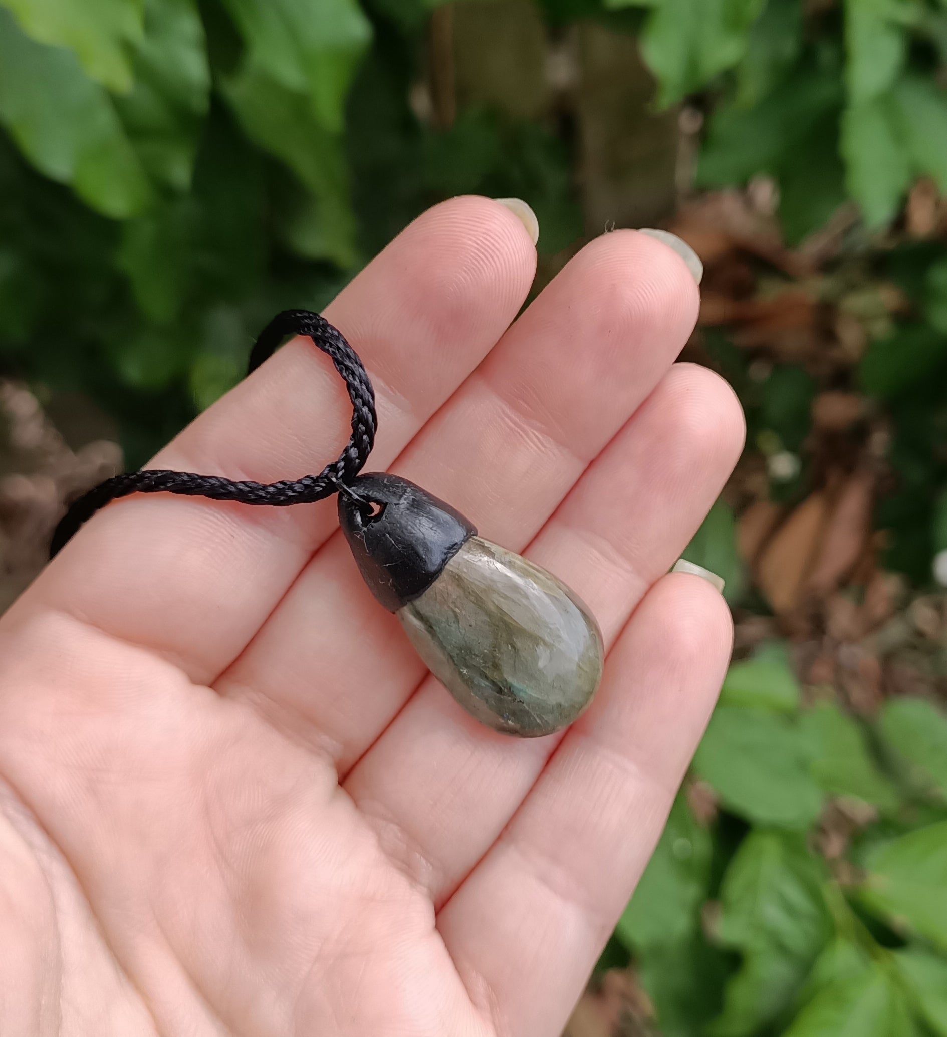 Labradorite necklace