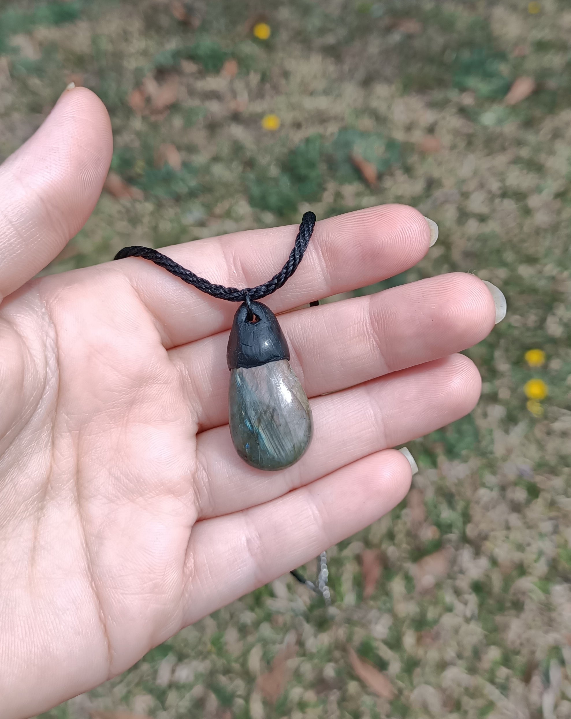 Labradorite necklace