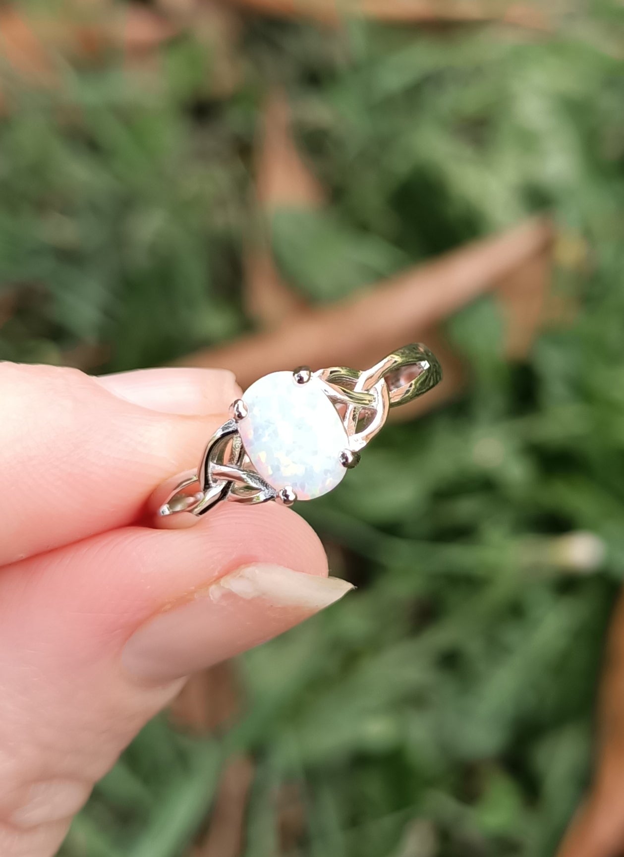 Sterling Silver Opal ring