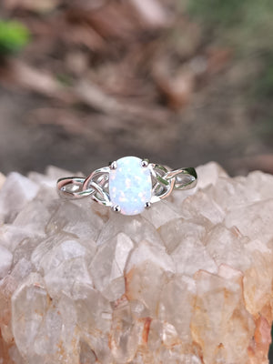 Sterling Silver Opal ring