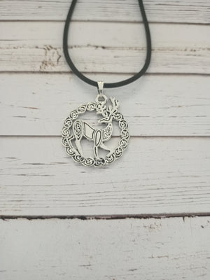 Deer necklace