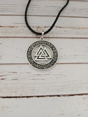 Valknut necklace