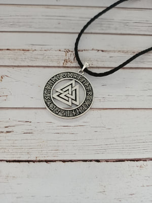 Valknut necklace